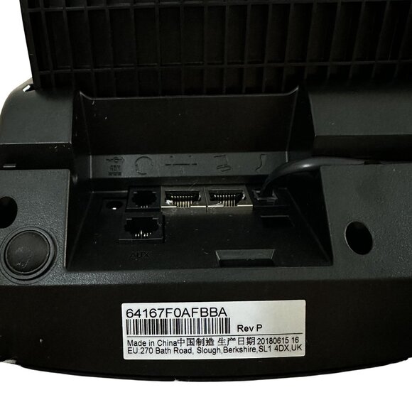 Polycom VVX 601 Office Phone Touchscreen Media Corded Telephone 2201-48600-001 - Picture 4 of 5